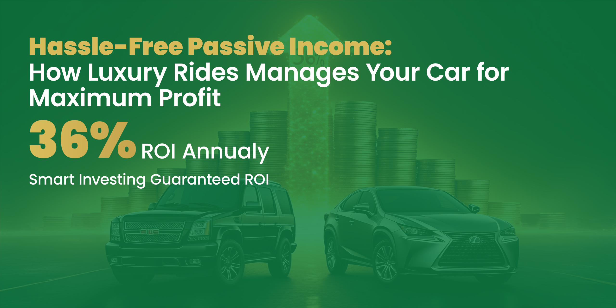 Hassle-Free Passive Income: How Luxury Rides Manages Your Car for Maximum Profit